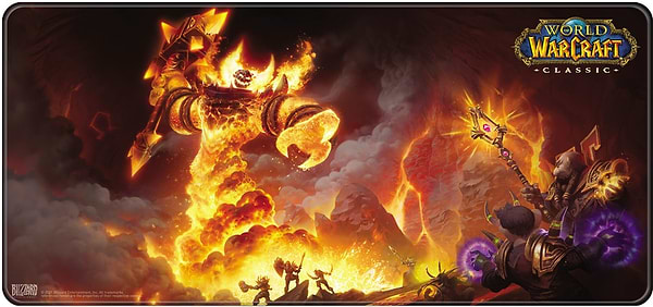 Фото - Коврик для мыши игровой World of Warcraft Classic Ragnaros XL (5292910016270) Фото - Коврик для мыши игровой World of Warcraft Classic Ragnaros XL (5292910016270)