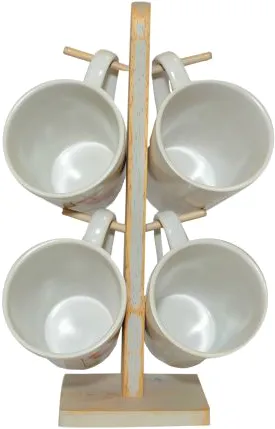 Фото - Набор чашек Krauff 24-269-005 Village 5 пр.