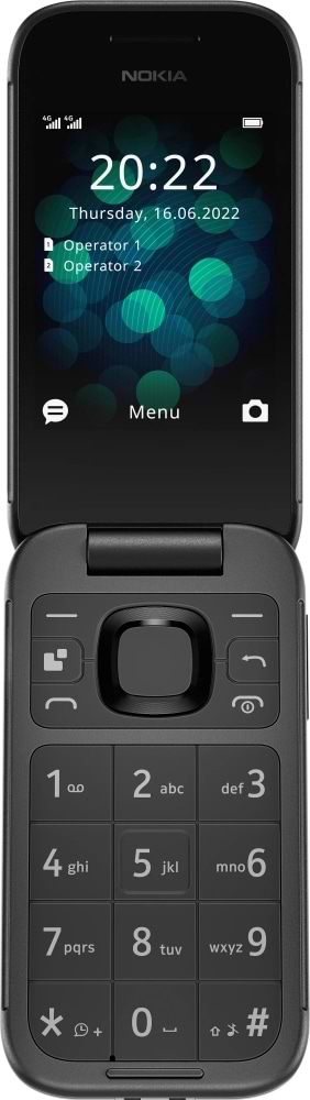 Фото - Мобільний телефон Nokia 2660 Flip Black