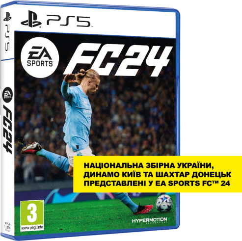 Ігровий диск PS5 EA SPORTS FC 24