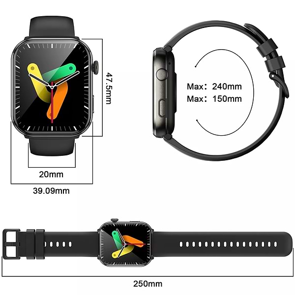 Фото - Смарт-годинник Blackview R60 Black