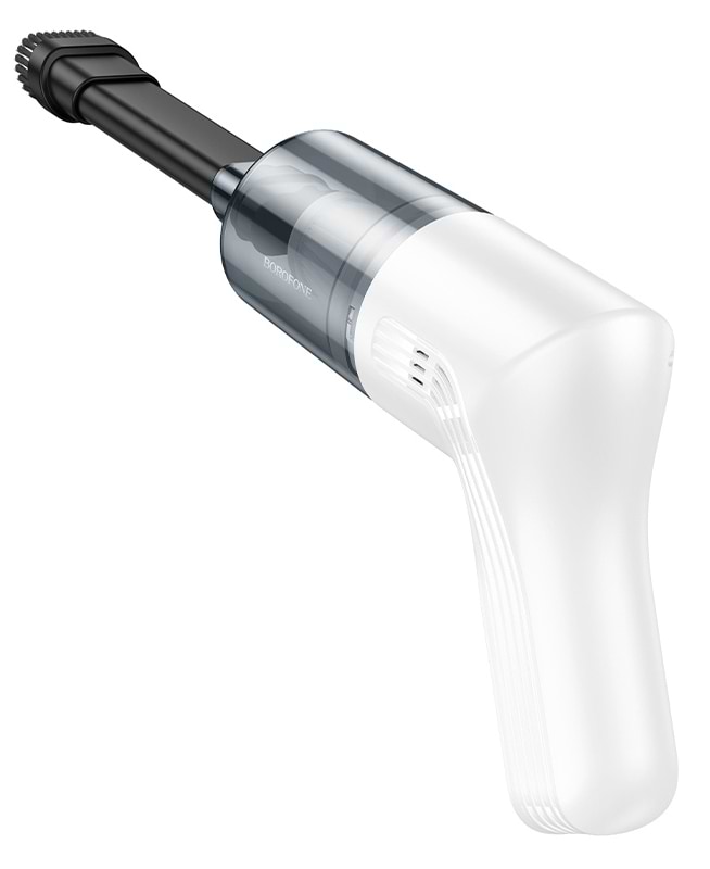 Пылесос ручной для автомобиля BOROFONE FC4 Diamond brushless portable car vacuum cleaner White (6941991119101) - Фото 1