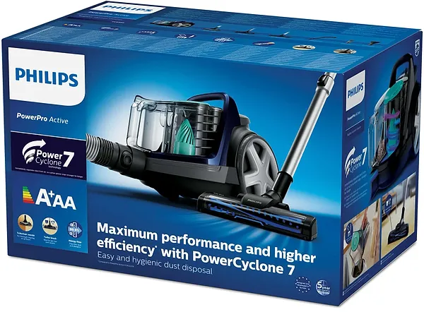 Фото - Уцінка - Пилосос для сухого прибирання без мішка Philips FC9556/09 ##