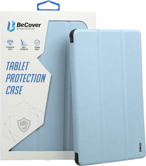 Чохол для планшета BeCover Tri Fold Hard for Apple iPad Air (4/5) 2020/2022 10.9'' Light Blue (709663) - Фото 1