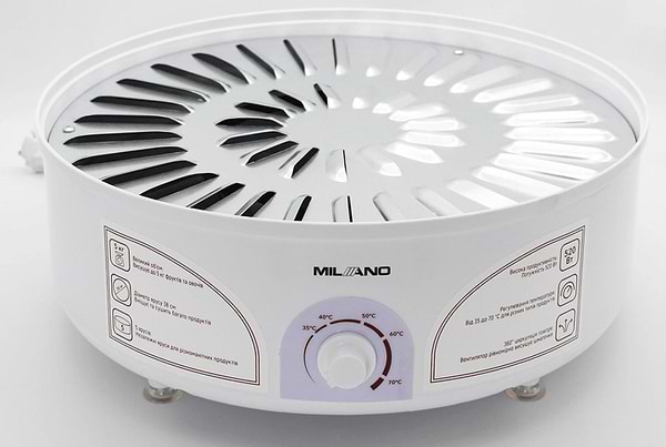 Фото - Уценка - Сушилка для фруктов и овощей Milano FD-8085W