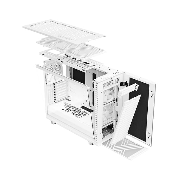 Фото - Корпус Fractal design ATX без БЖ Define 7 White TG Clear Tint (FD-C-DEF7A-06)