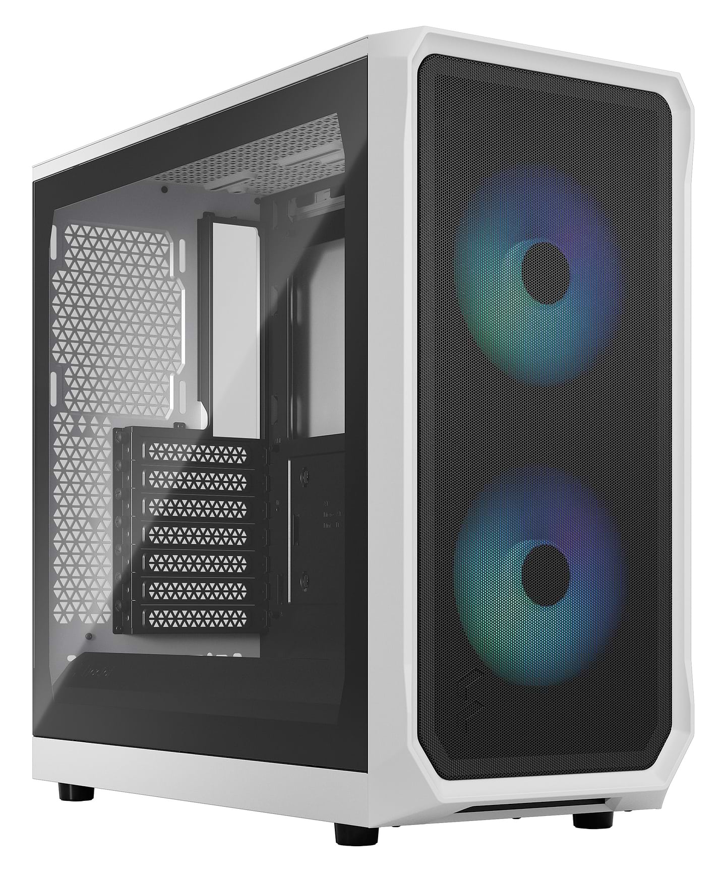 Корпус Fractal design ATX без БЖ Focus 2 RGB White TG Clear Tint (FD-C-FOC2A-04)