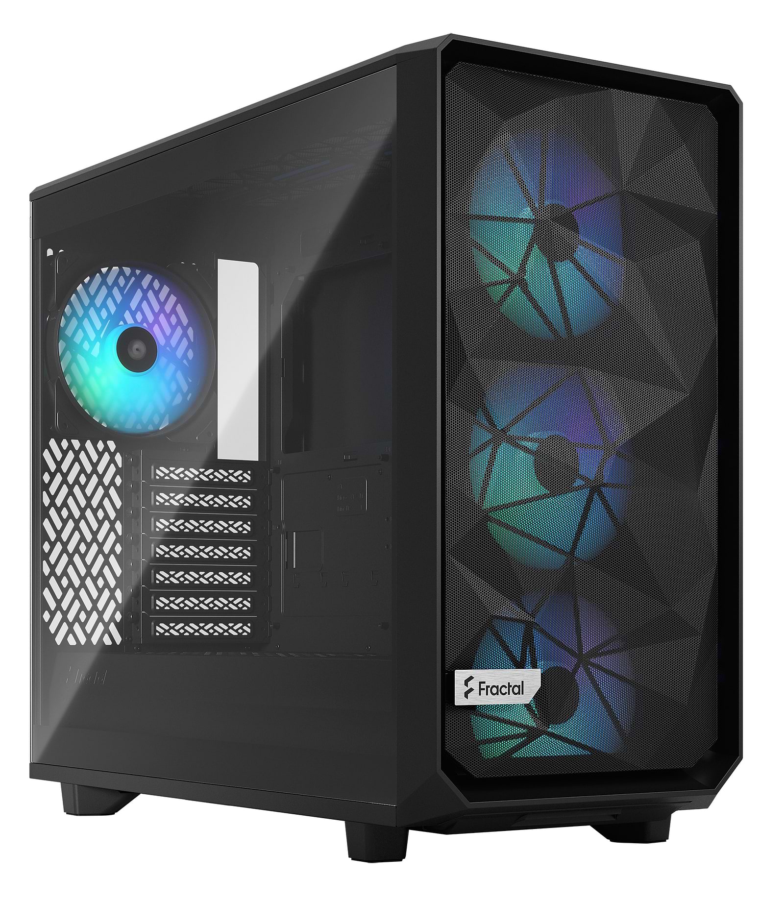 Корпус Fractal design ATX без БП Meshify 2 RGB Blk TG Light Tint (FD-C-MES2A-06)