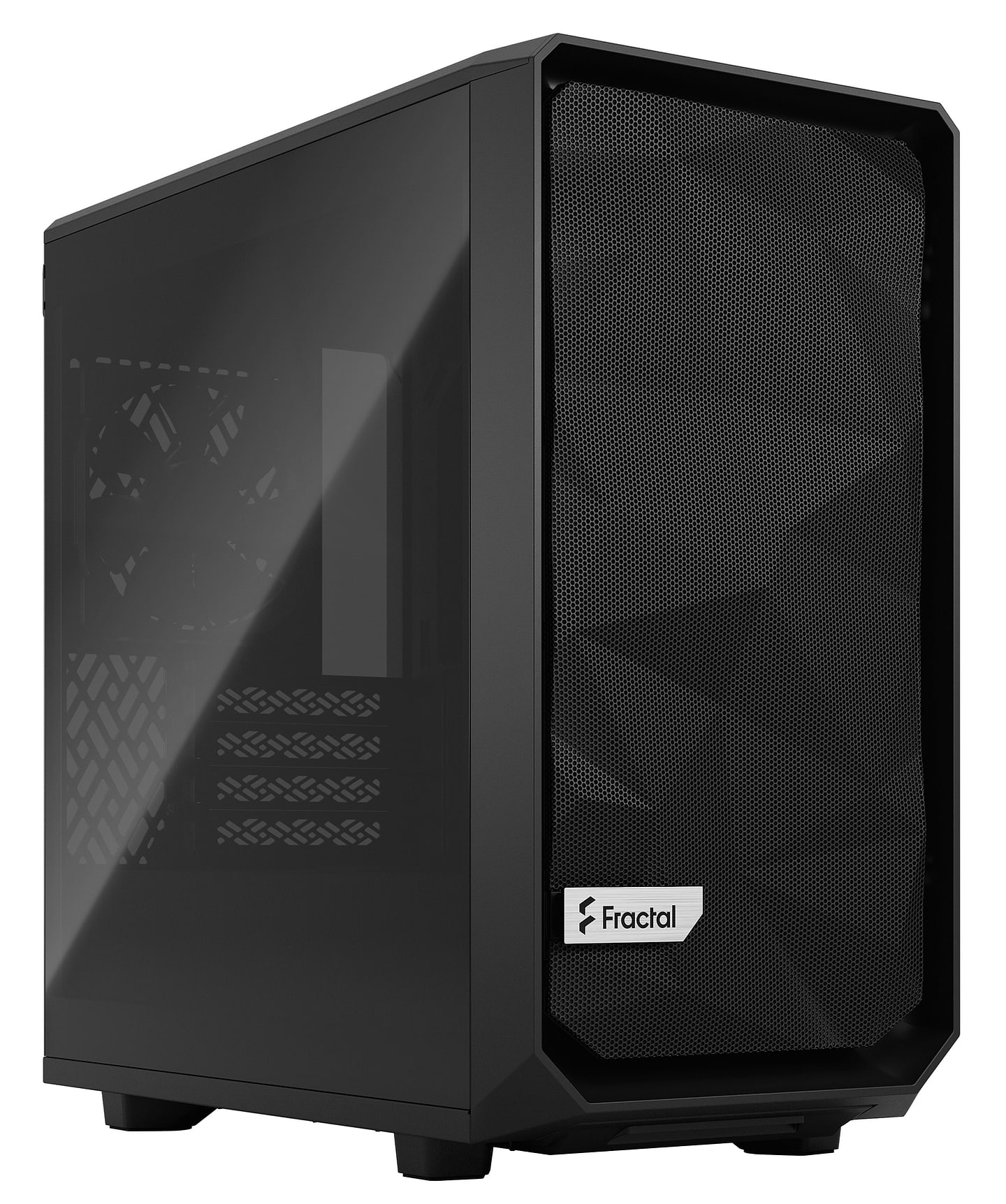 Корпус Fractal design ATX без БП Meshify 2 Mini Blk TG Dark Tint (FD-C-MES2M-01)