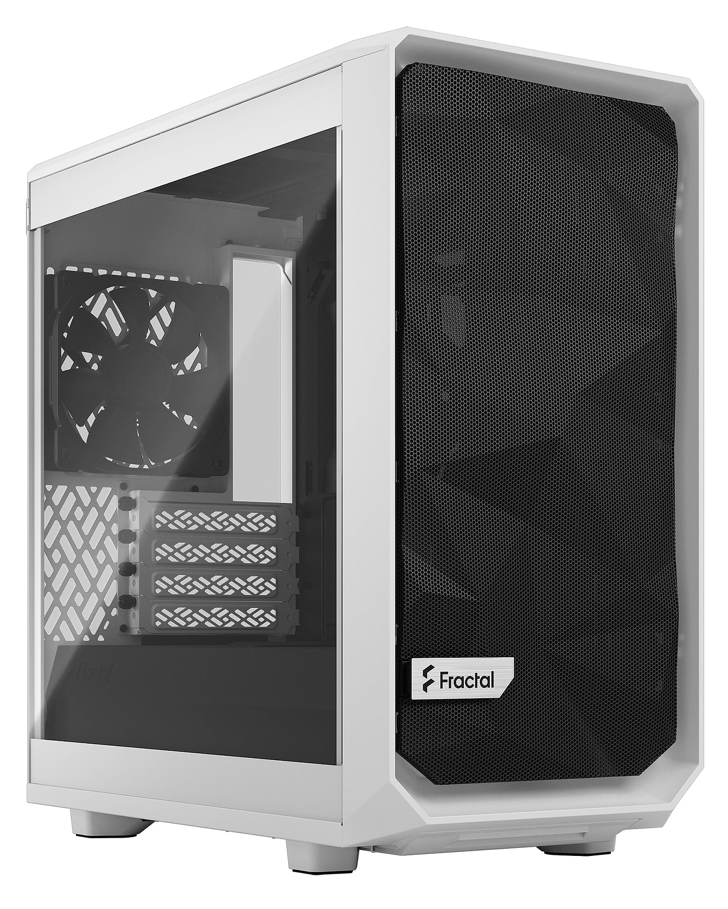 Корпус Fractal design ATX без БЖ Meshify 2 Mini Wh TG Clear Tint (FD-C-MES2M-02)