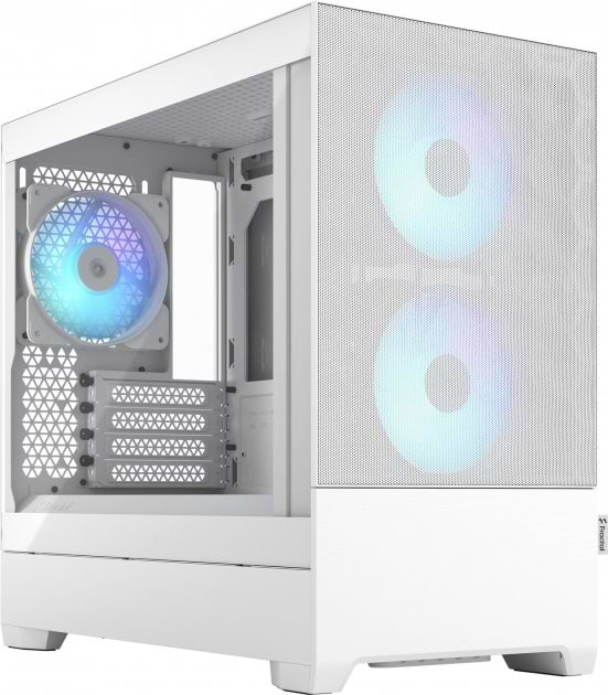 Корпус Fractal design ATX без БЖ Pop Mini Air RGB White TG (FD-C-POR1M-01)