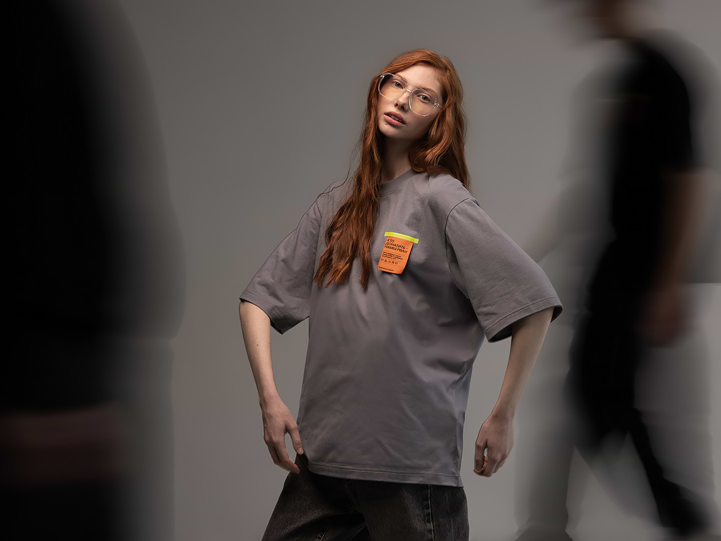 Футболка Comfy серая L/XL - Фото 1