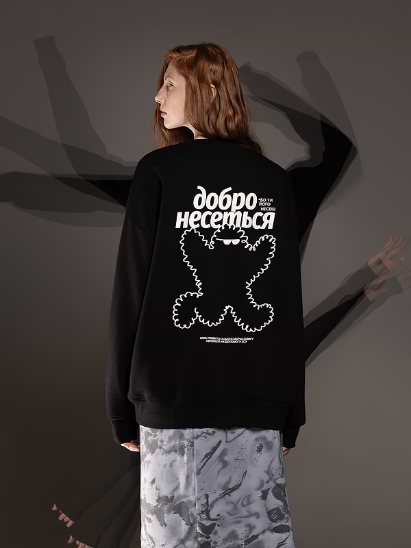 Фото - Світшот Comfy чорний S/М