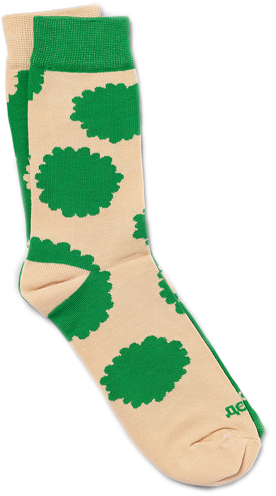 Фото - Носки Comfy Пуш зеленые р.40-43