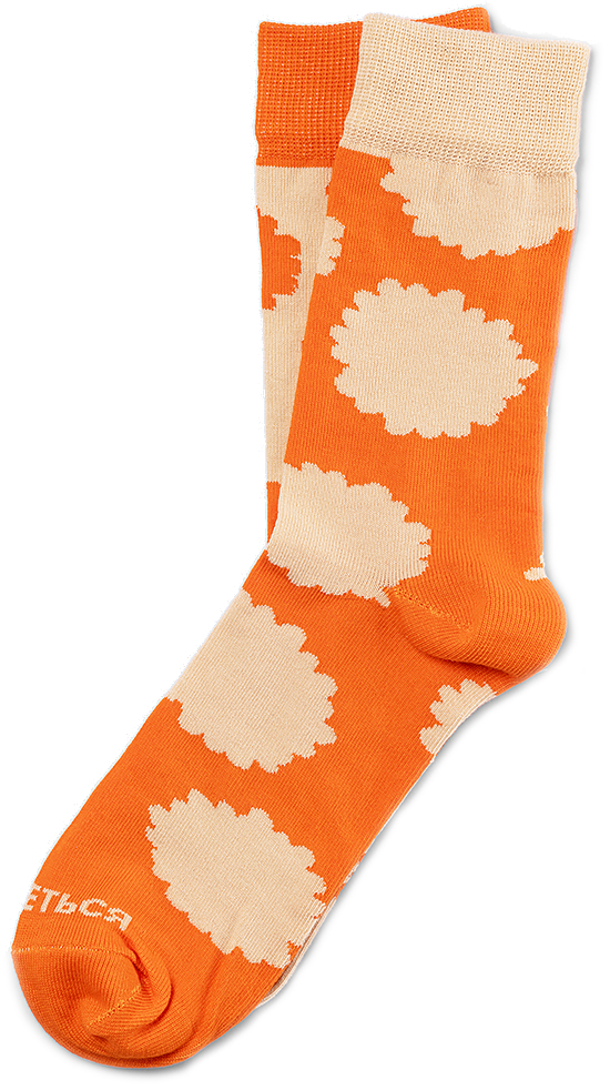 Фото - Шкарпетки Comfy Пуш помаранчеві р.40-43