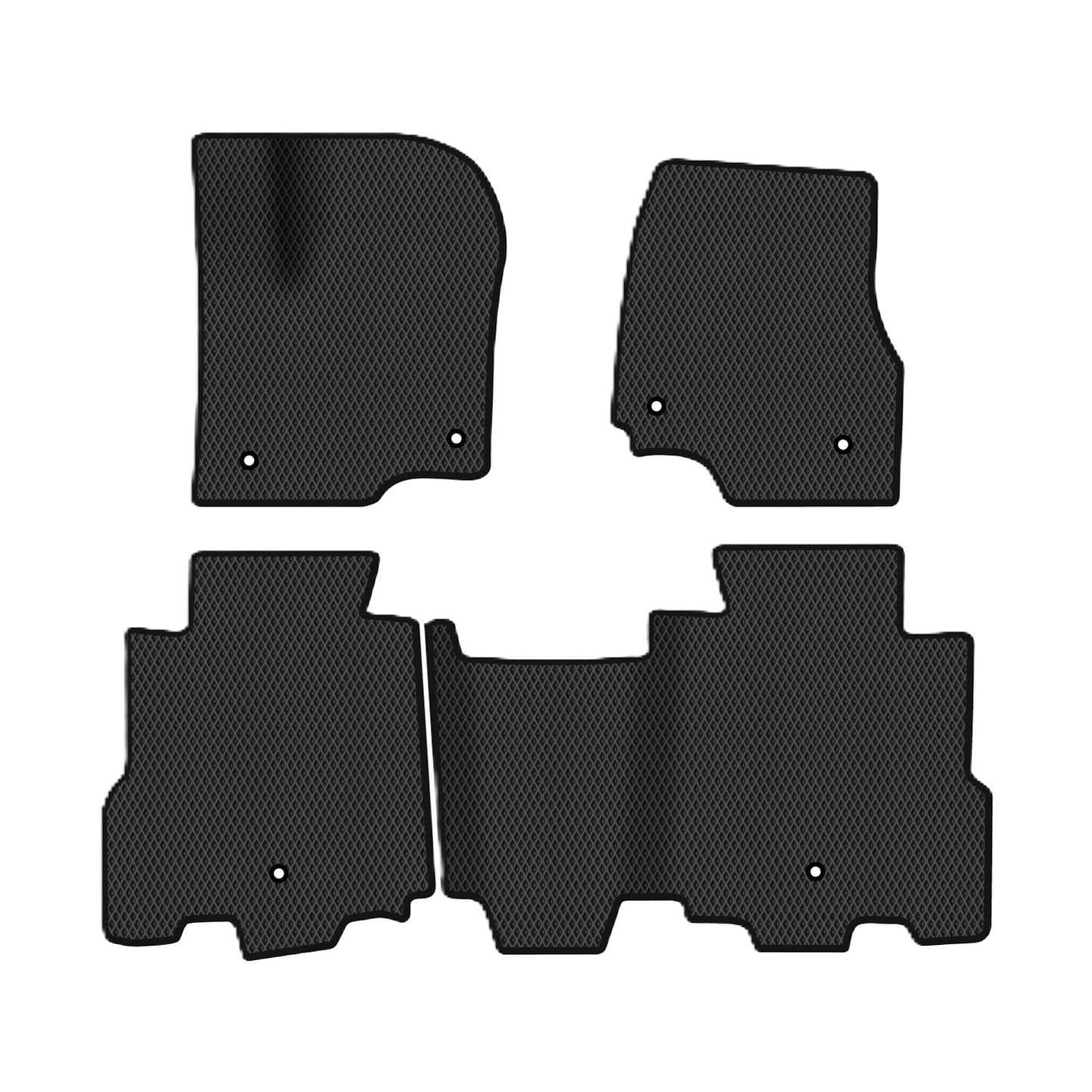 EVA коврики в салон авто EVAtech для Expedition Max (U553) 8 seats Ford 2017 4 поколение SUV EU FD11136PDR4FC6RBB