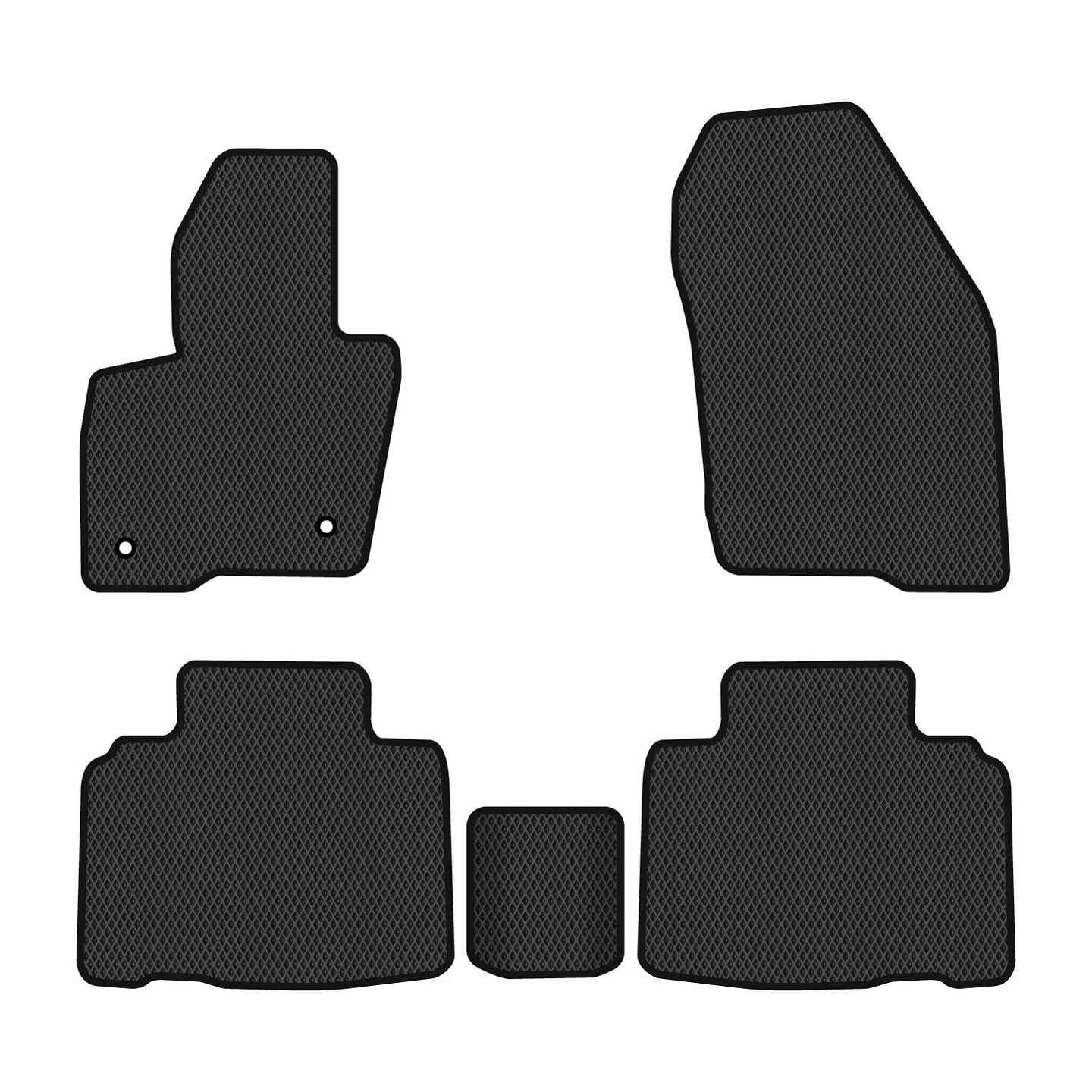 EVA коврики в салон авто EVAtech для Edge Restyling Ford 2018 2 поколение SUV USA FD11461CG5FC2RBB