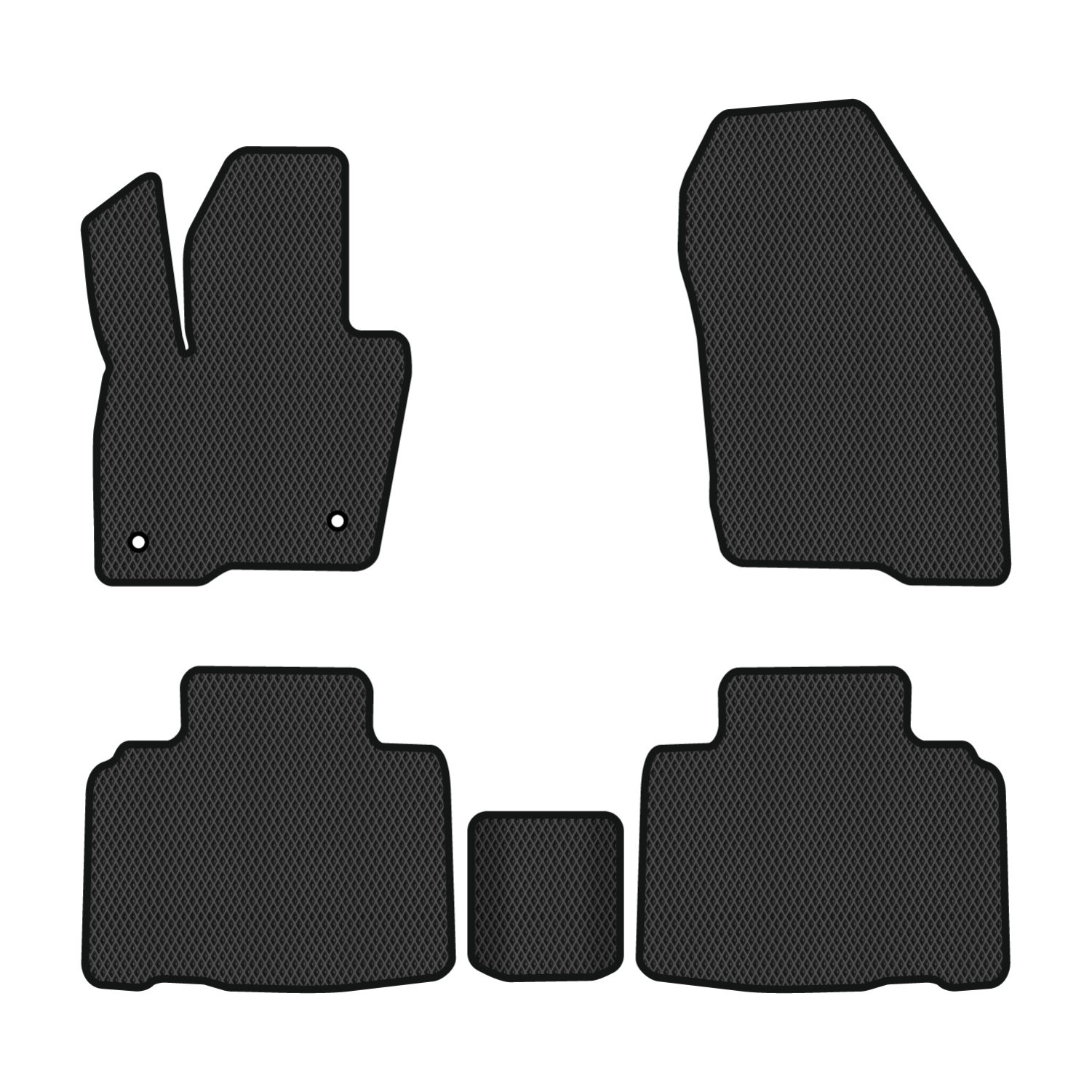 EVA коврики в салон авто EVAtech для Edge Restyling Ford 2018 2 поколение SUV USA FD11461CV5FC2RBB