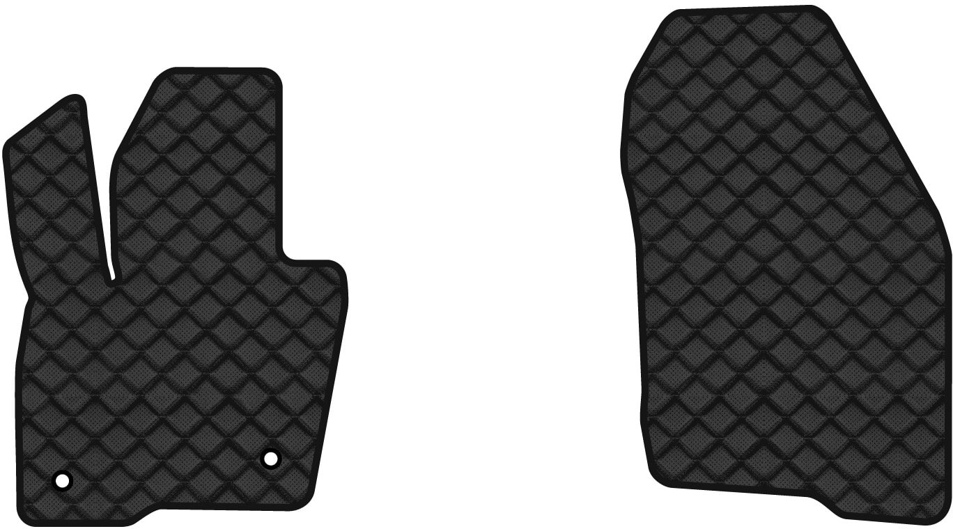 Килимки з екошкіри в салон авто передні EVAtech ECO для Edge Ford 2014-2018 2 покоління SUV USA FD12344AV2FC2BBB