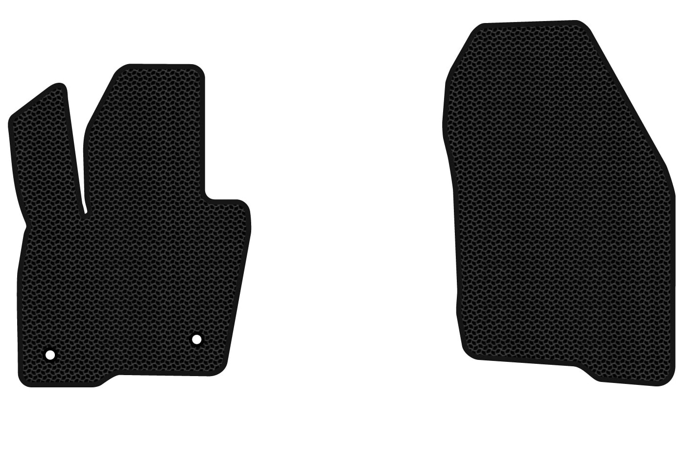 EVA коврики в салон авто передние EVAtech для Edge Ford 2014-2018 2 поколение SUV USA FD12344AV2FC2KBB