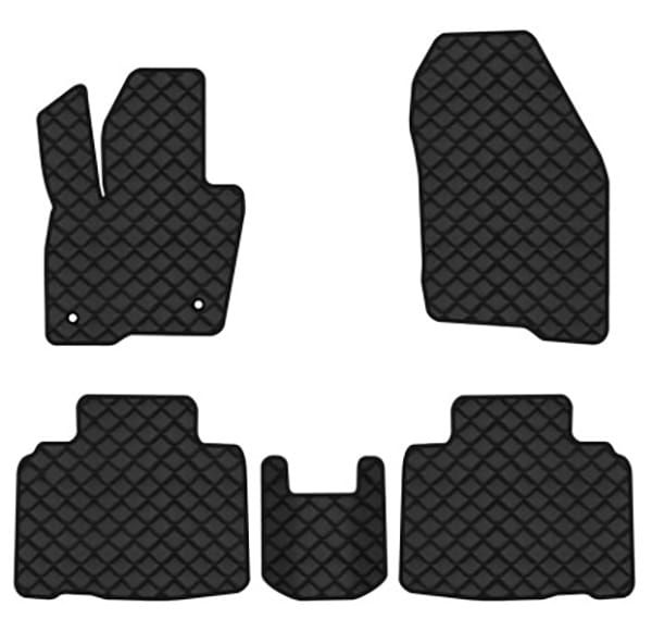 Коврики из экокожи в салон авто EVAtech ECO для Edge Ford 2014-2018 2 поколение SUV USA FD12344CV5FC2BBB