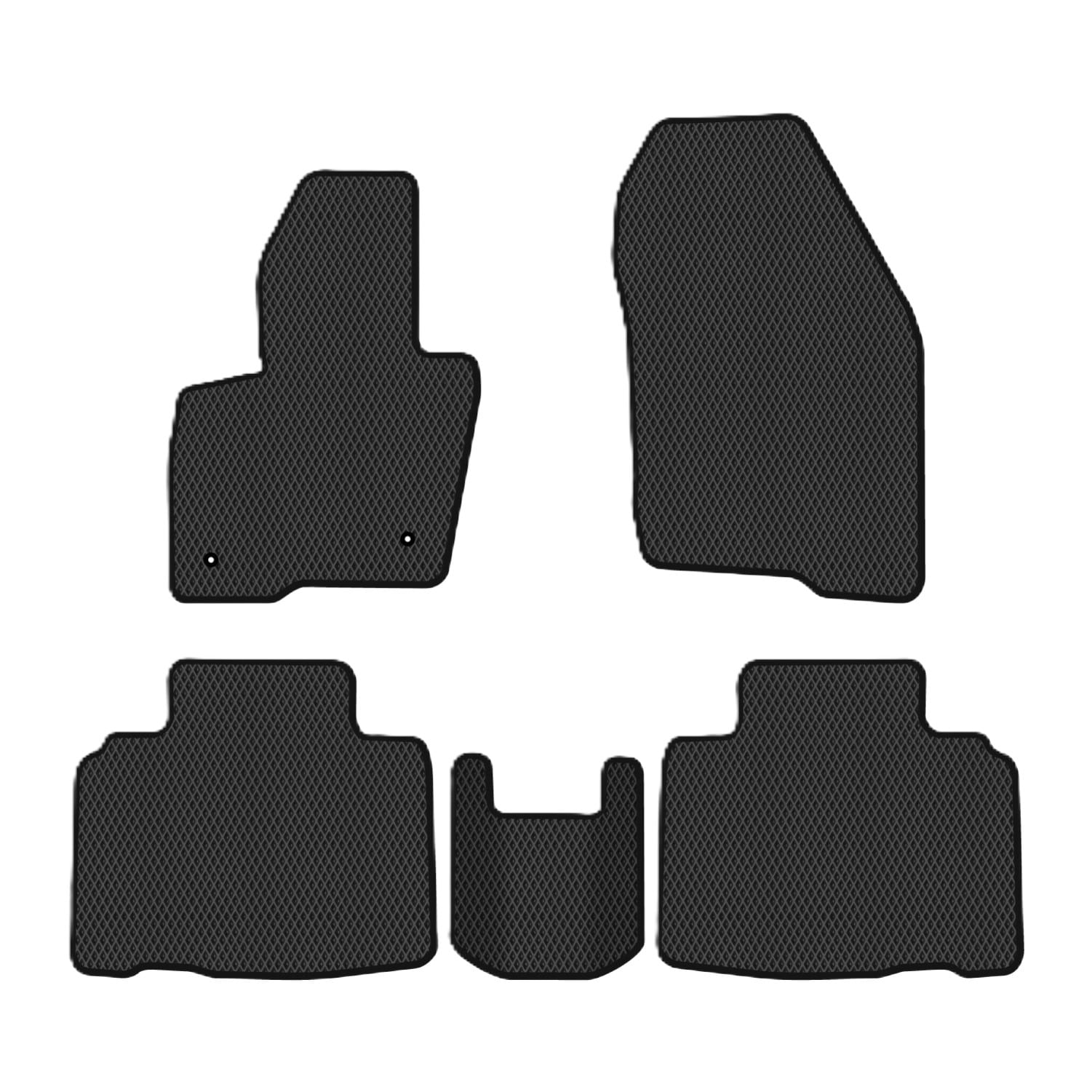 EVA коврики в салон авто EVAtech для Edge Ford 2014-2018 2 поколение SUV USA FD12345CG5LA2RBB