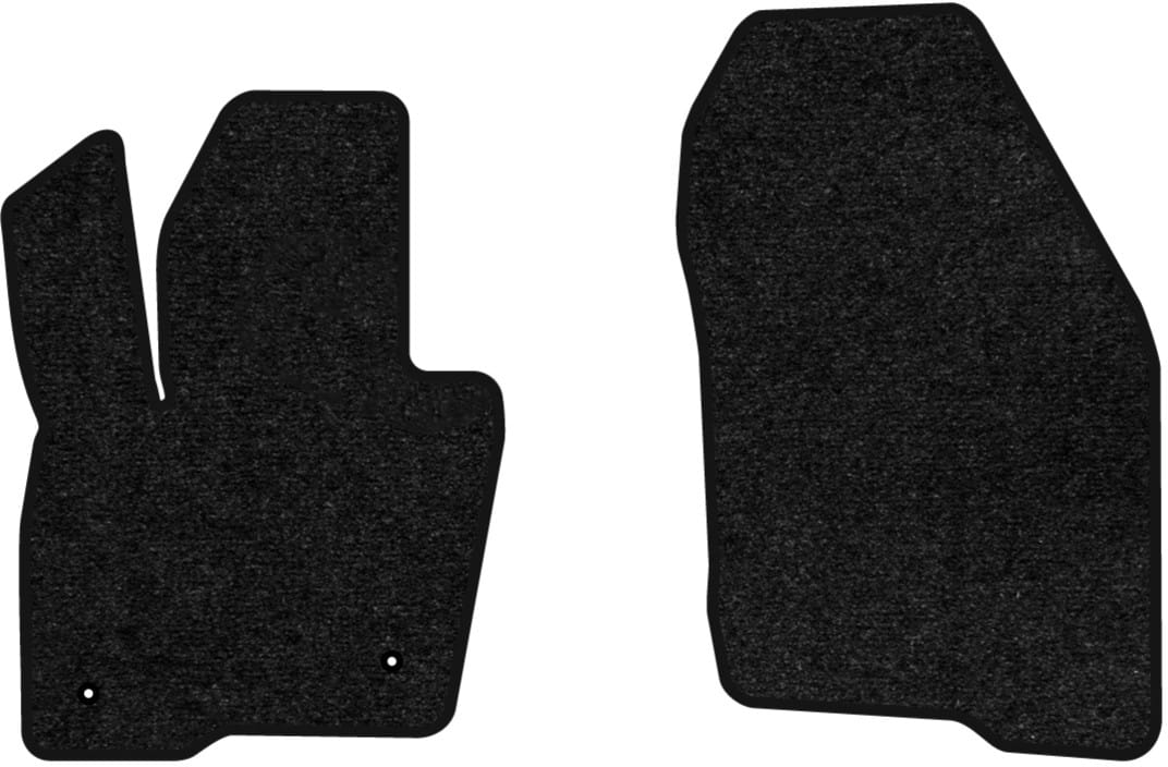 Килимки ворсові в салон авто EVAtech Standard для Ford Edge 2014-2018 2 покоління SUV USA чорний кант FD12345AV2LA2VEB