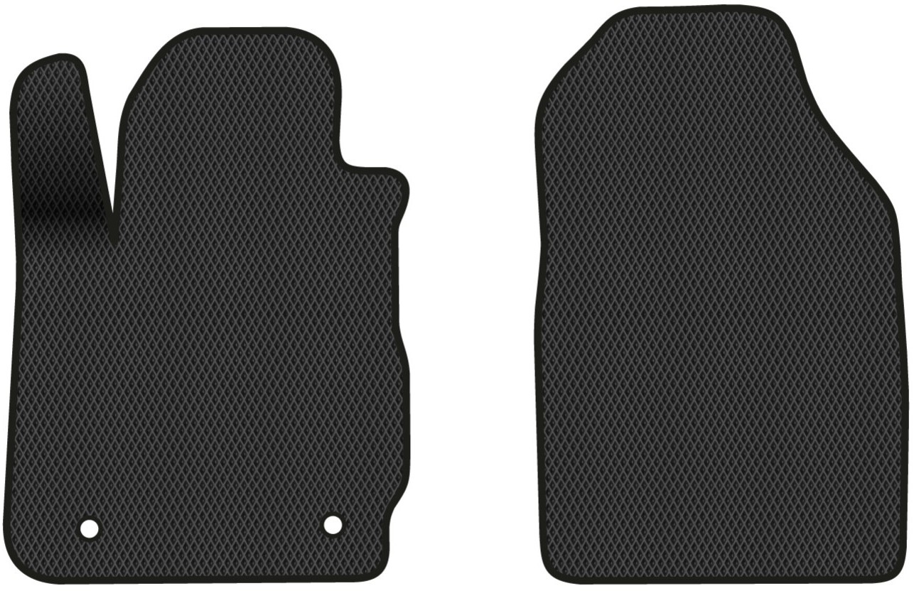 EVA коврики в салон авто передние EVAtech для Fiesta (Mark 7) (open threshold) AT Ford 2009-2017 6 поколение Htb EU FD12707AV2AV2RBB