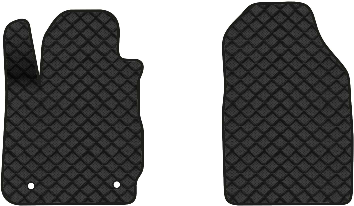 Коврики из экокожи в салон авто передние EVAtech ECO для Fiesta (Mark 7) (closed threshold) AT Ford 2009-2017 6 поколение Htb EU FD12709AV2AV2BBB