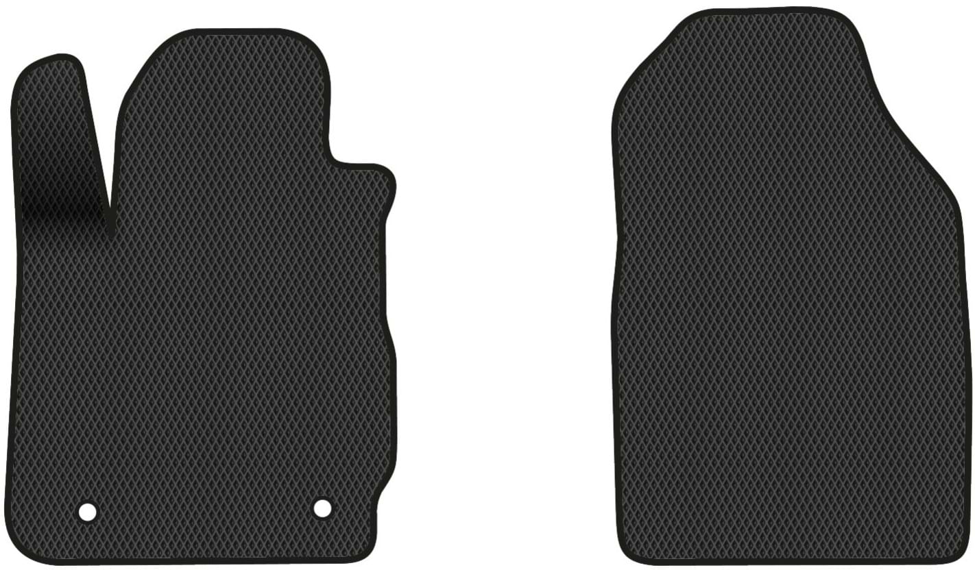 EVA коврики в салон авто передние EVAtech для Fiesta (Mark 7) (closed threshold) AT Ford 2009-2017 6 поколение Htb EU FD12709AV2AV2RBB