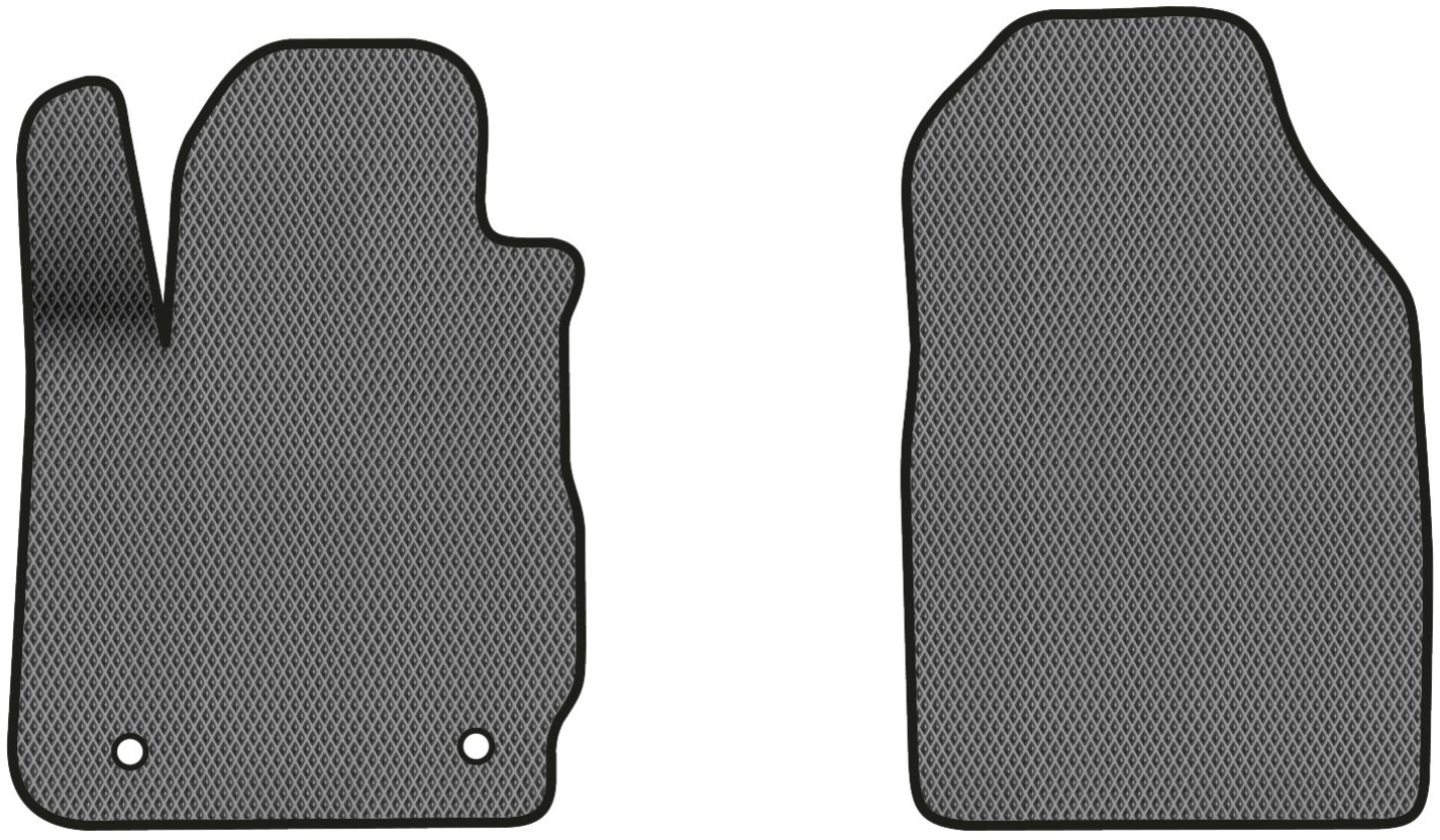 EVA коврики в салон авто передние EVAtech для Fiesta (Mark 7) (closed threshold) AT Ford 2009-2017 6 поколение Htb EU FD12709AV2AV2RGB