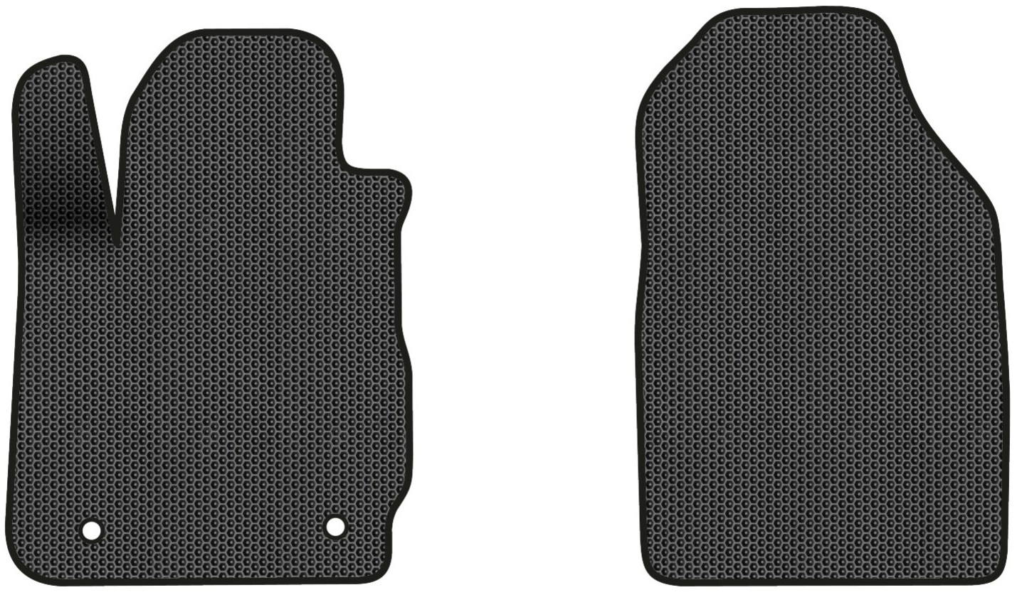 EVA коврики в салон авто передние EVAtech для Fiesta (Mark 7) (closed threshold) AT Ford 2009-2017 6 поколение Htb EU FD12709AV2AV2SBB