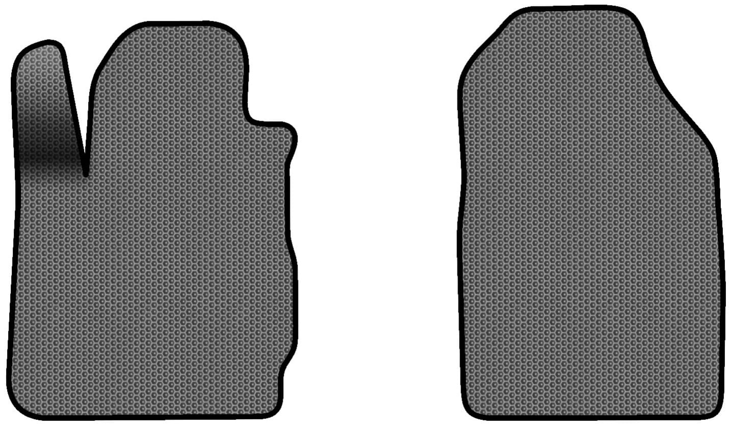 EVA коврики в салон авто передние EVAtech для Fiesta (Mark 7) (closed threshold) AT Ford 2009-2017 6 поколение Htb EU FD12709AV2SGB