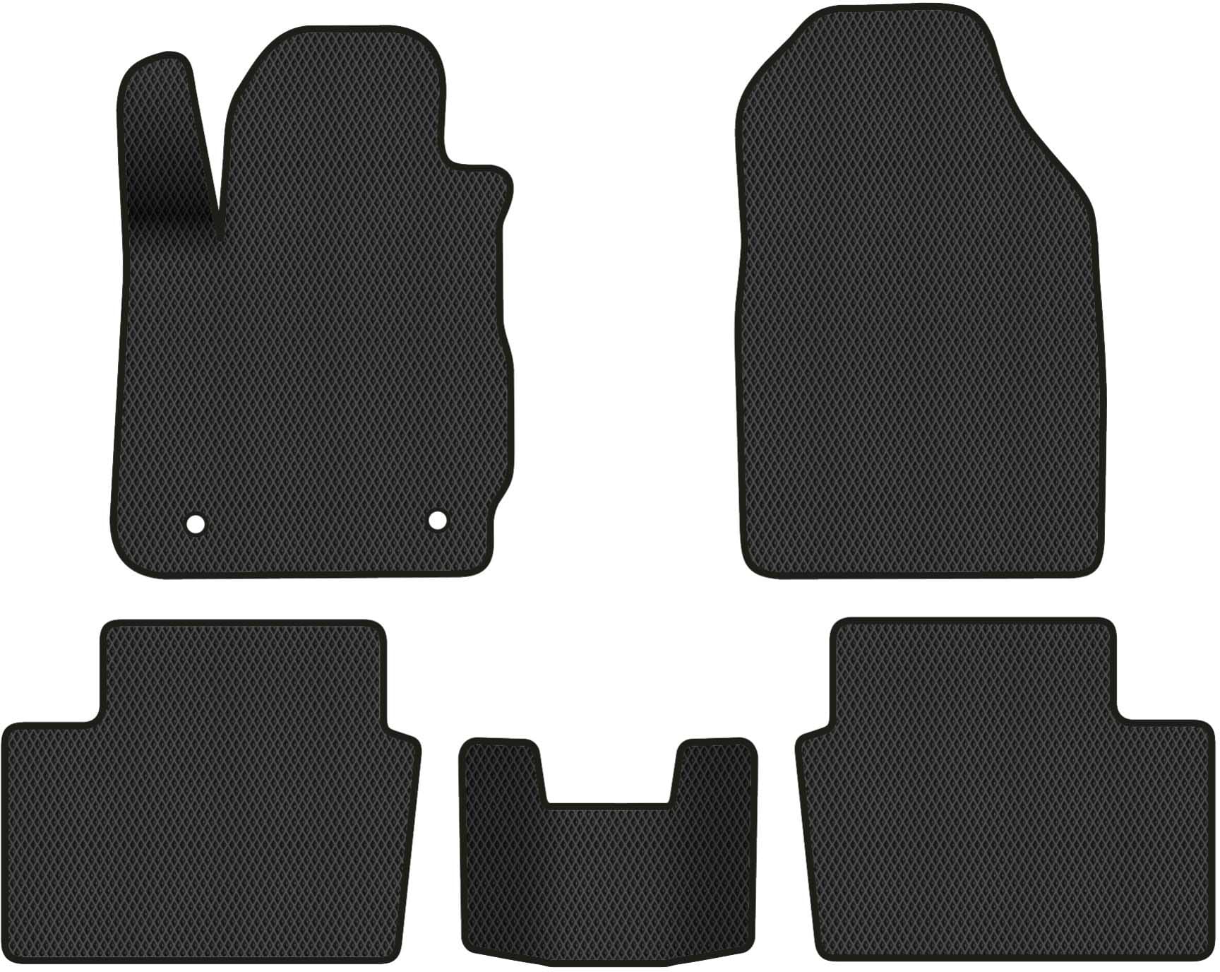 EVA коврики в салон авто EVAtech для Fiesta (Mark 7) (closed threshold) AT Ford 2009-2017 6 поколение Htb EU FD12709CV5AV2RBB