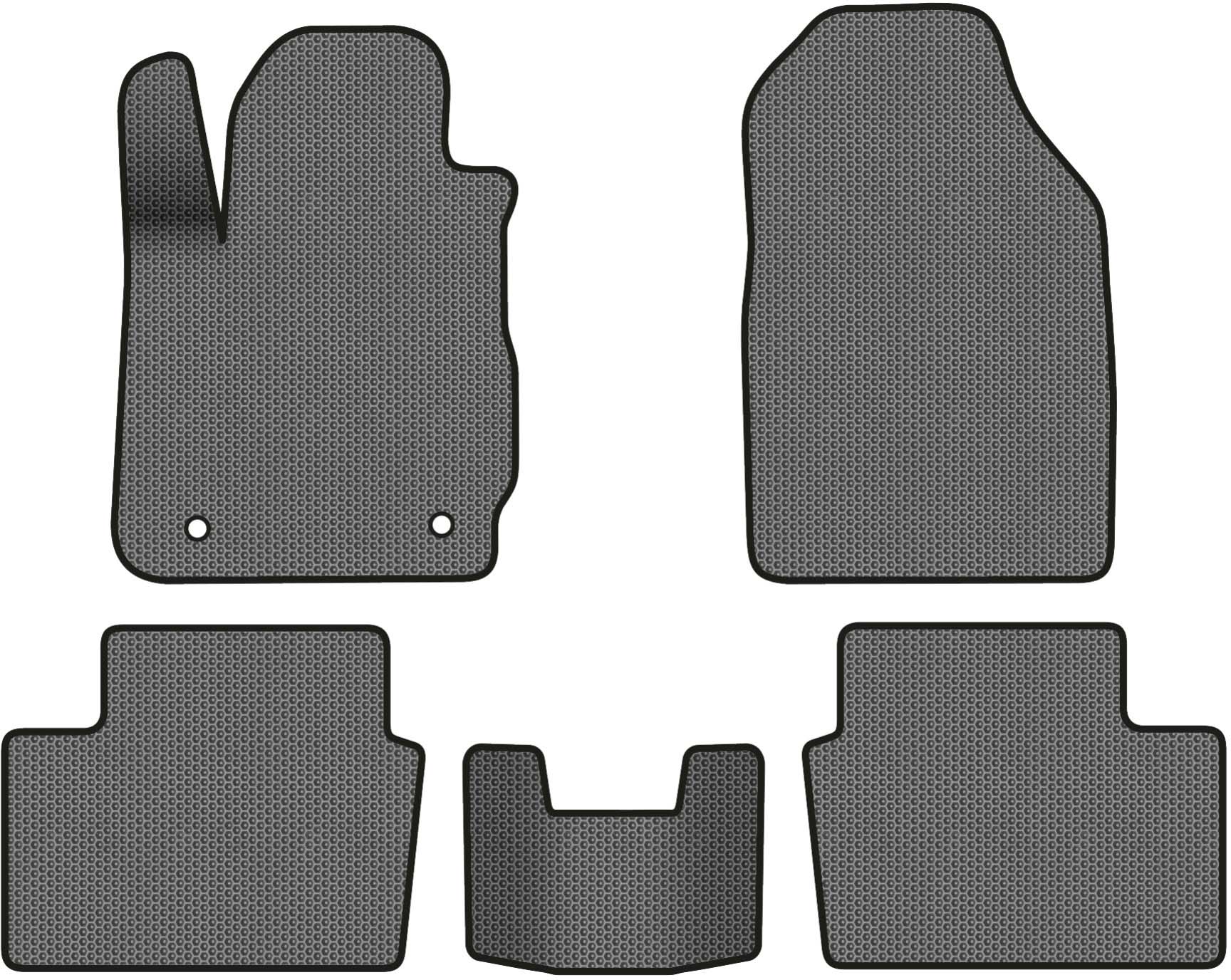 EVA коврики в салон авто EVAtech для Fiesta (Mark 7) (closed threshold) AT Ford 2009-2017 6 поколение Htb EU FD12709CV5AV2SGB