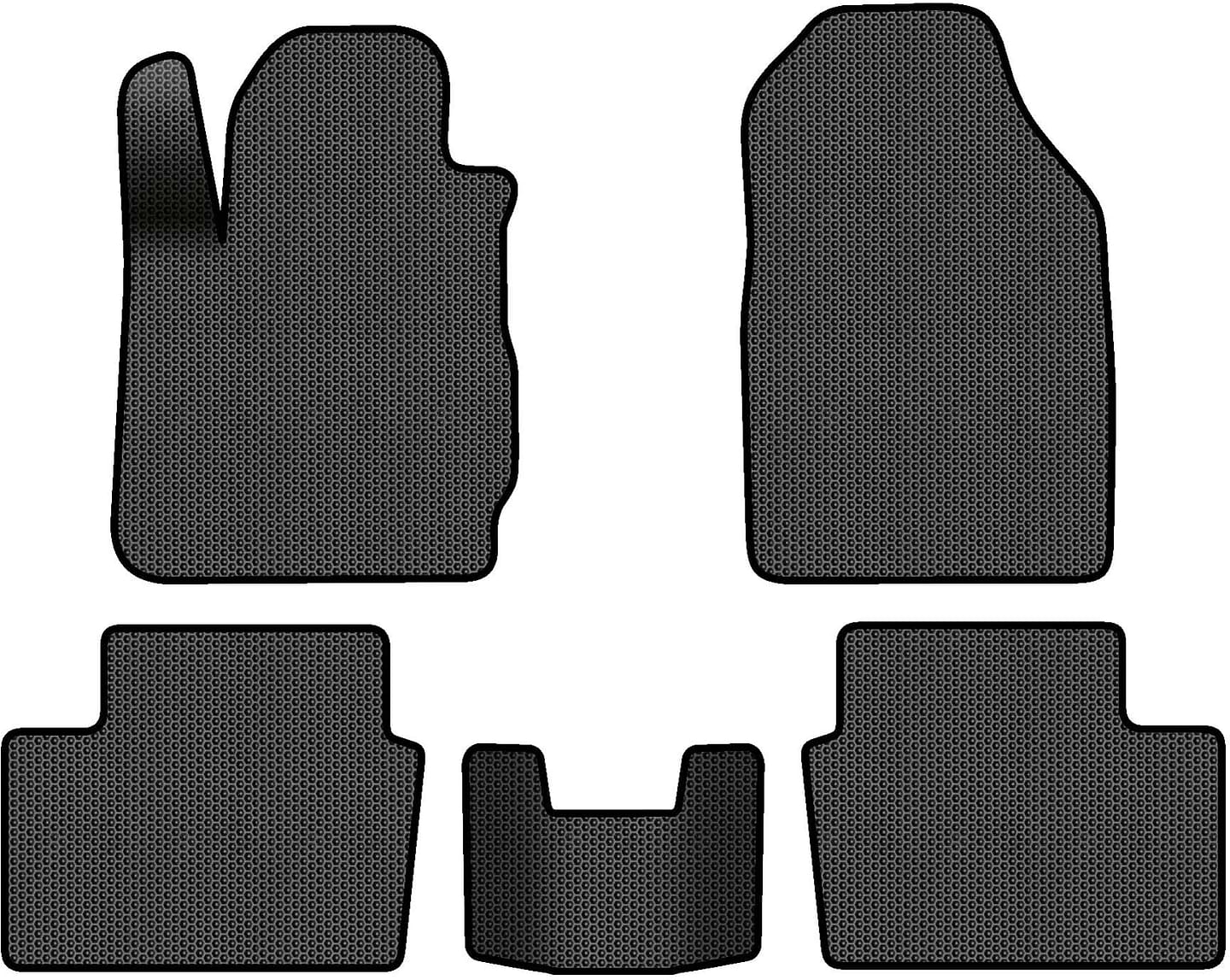 EVA коврики в салон авто EVAtech для Fiesta (Mark 7) (closed threshold) AT Ford 2009-2017 6 поколение Htb EU FD12709CV5SBB