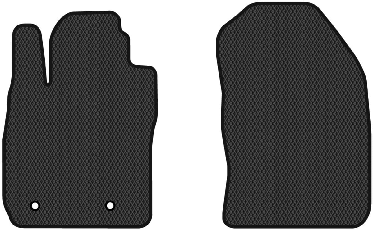 EVA коврики в салон авто передние EVAtech для Fiesta (Mark 7) Ford 2009-2019 6 поколение Sedan USA FD12788AV2RBB