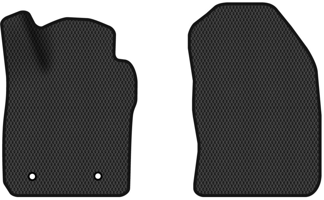 EVA коврики в салон авто передние EVAtech для Fiesta (Mark 7) Ford 2009-2019 6 поколение Sedan USA FD12788AE2OU2RBB