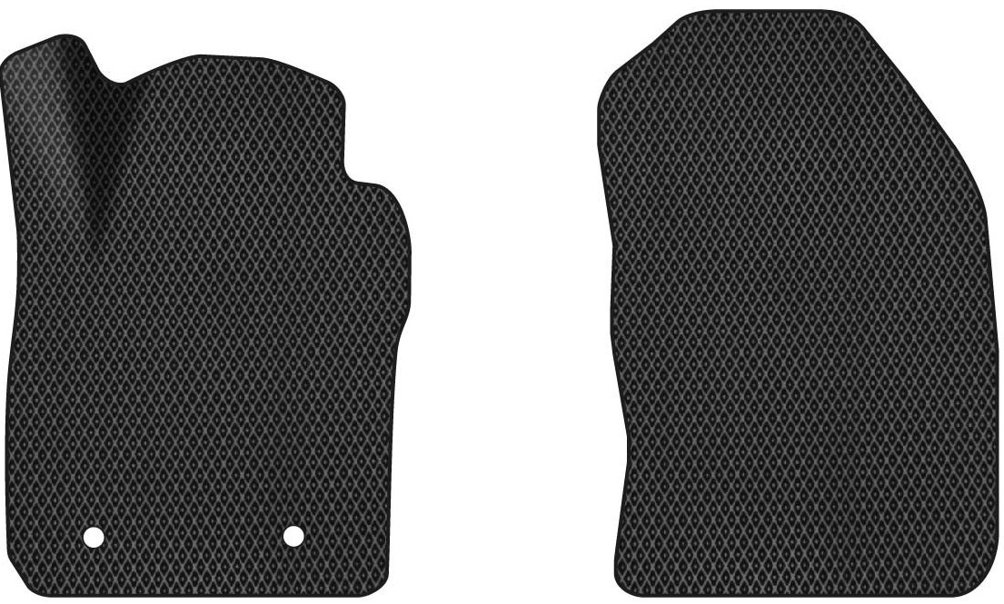 EVA коврики в салон авто передние EVAtech для Fiesta (Mark 7) Ford 2009-2019 6 поколение Sedan USA FD12789AD2FC2RBB