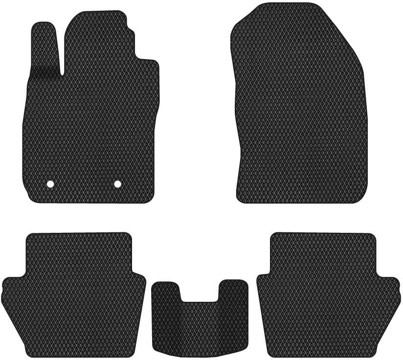 EVA коврики в салон авто EVAtech для Fiesta (Mark 7) Ford 2009-2019 6 поколение Sedan USA FD12789C5FC2RBB