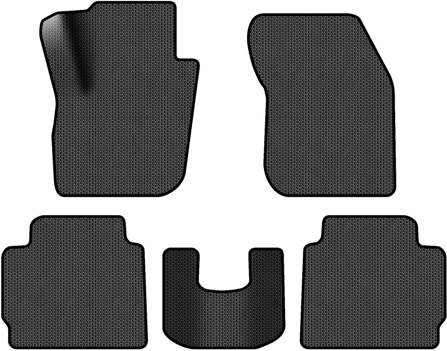 EVA коврики в салон авто EVAtech для Fusion Ford 2012-2017 2 поколение Sedan USA FD13205CE5SBB