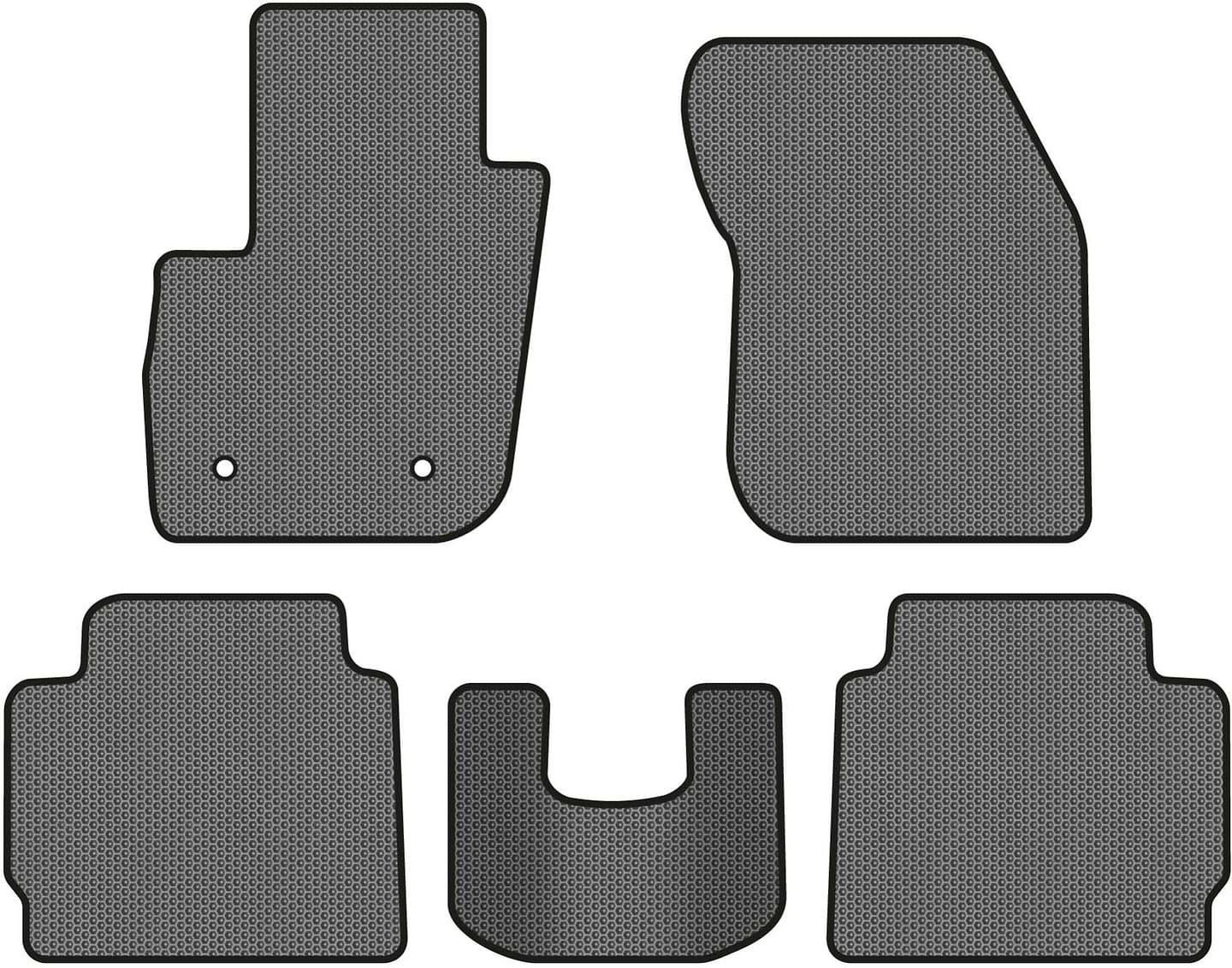 EVA коврики в салон авто EVAtech для Fusion Ford 2012-2017 2 поколение Sedan USA FD13205CG5FC2SGB