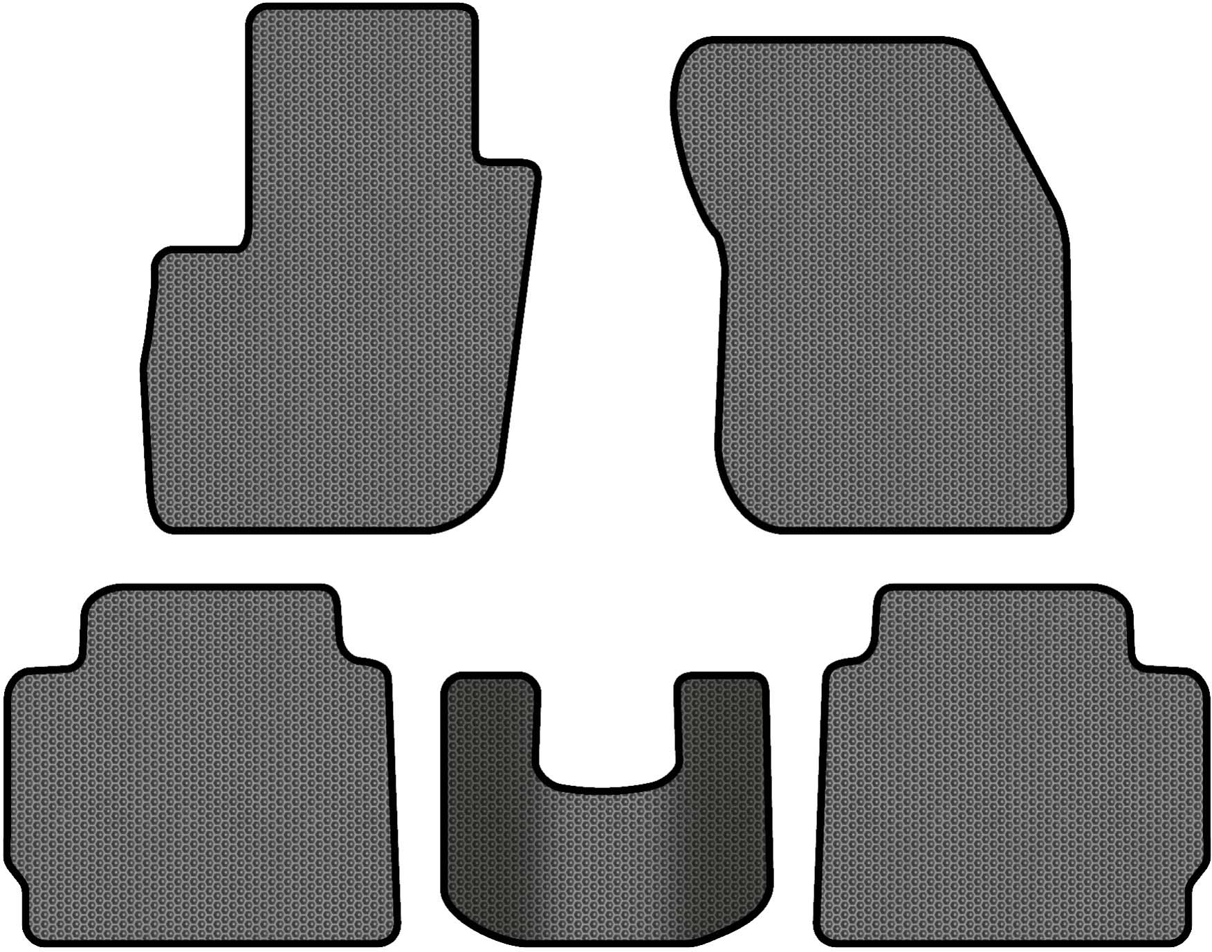 EVA коврики в салон авто EVAtech для Fusion Ford 2012-2017 2 поколение Sedan USA FD13205CG5SGB