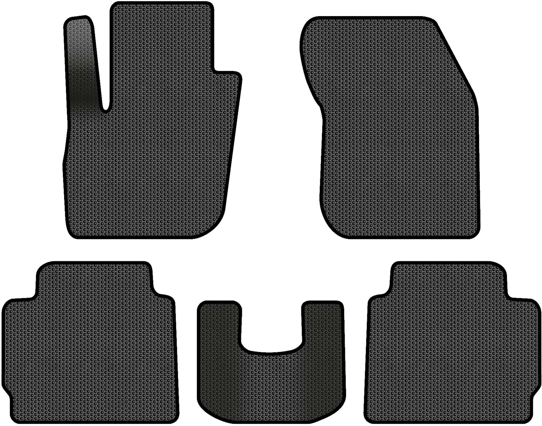 EVA коврики в салон авто EVAtech для Fusion Ford 2012-2017 2 поколение Sedan USA FD13205CV5SBB