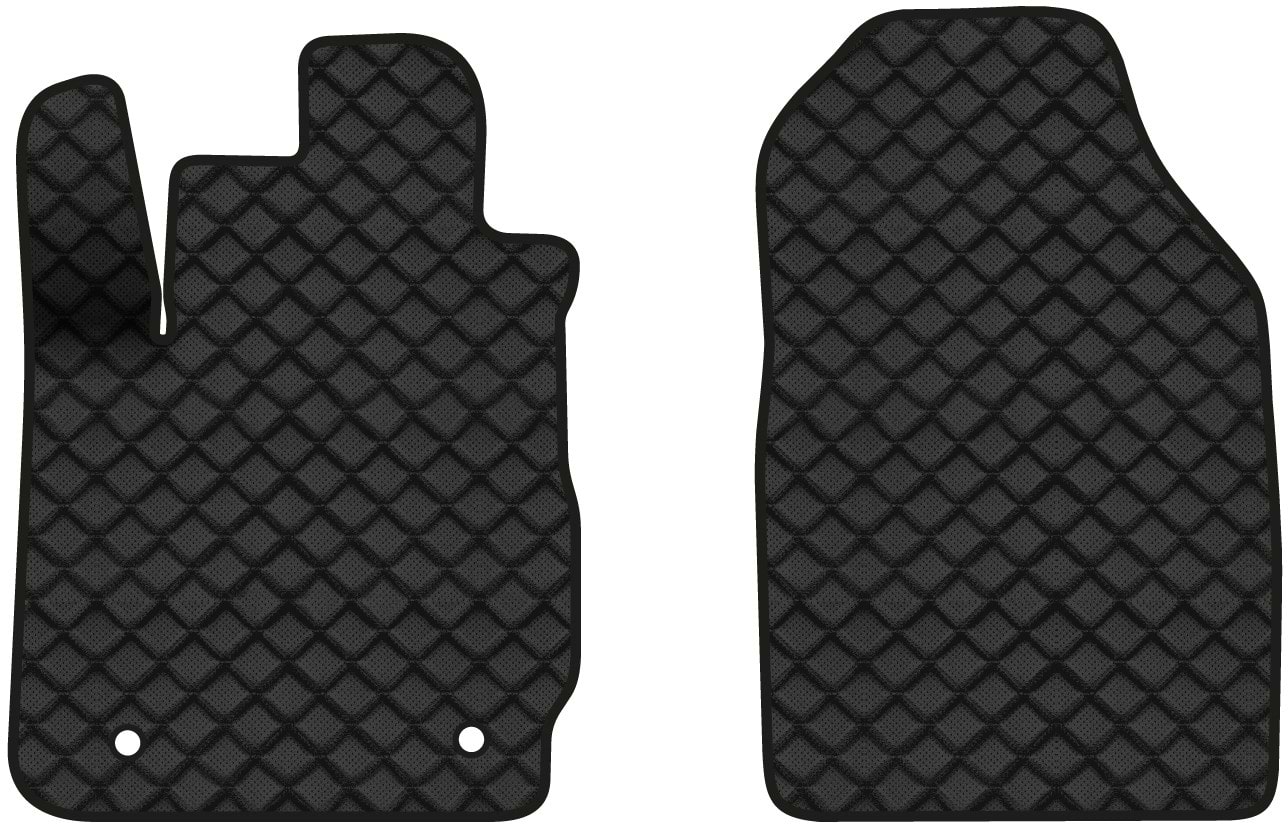 Коврики из экокожи в салон авто передние EVAtech ECO для Fiesta (Mark 7) (open threshold) MT Ford 2009-2017 6 поколение Htb EU FD13287AV2AV2BBB