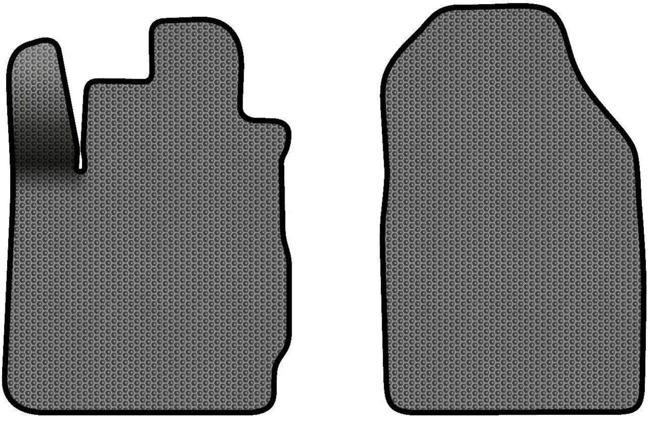 EVA коврики в салон авто передние EVAtech для Fiesta (Mark 7) (open threshold) MT Ford 2009-2017 6 поколение Htb EU FD13287AV2SGB