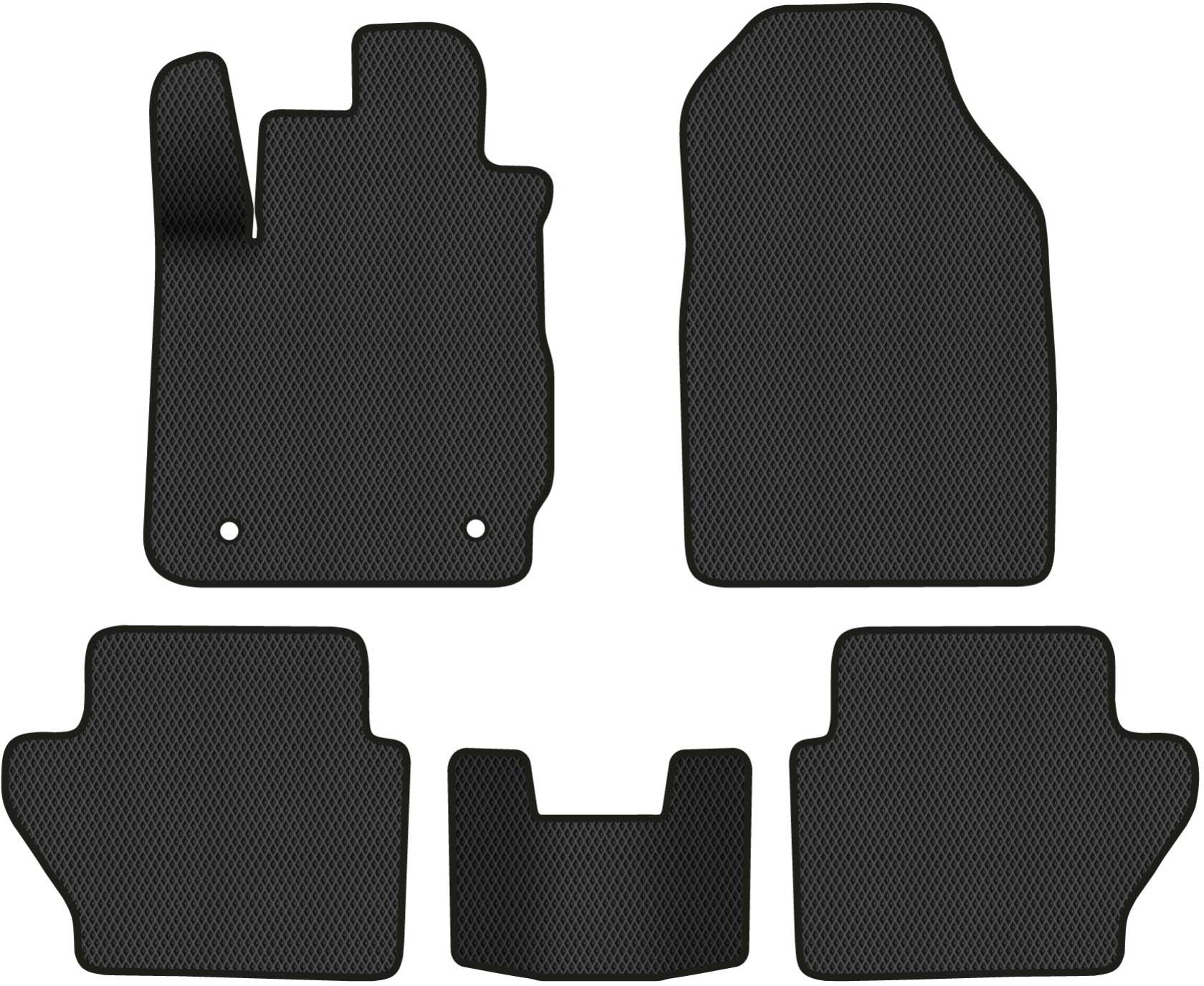 EVA коврики в салон авто EVAtech для Fiesta (Mark 7) (open threshold) MT Ford 2009-2017 6 поколение Htb EU FD13287CV5AV2RBB