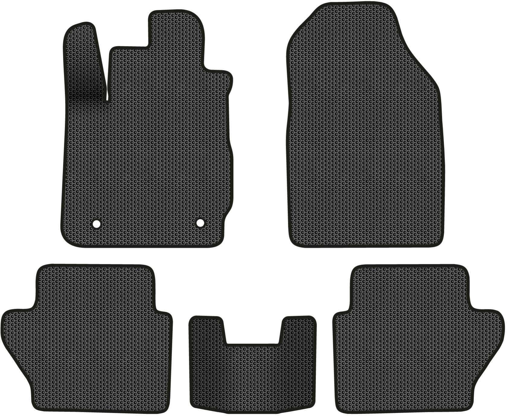 EVA коврики в салон авто EVAtech для Fiesta (Mark 7) (open threshold) MT Ford 2009-2017 6 поколение Htb EU FD13287CV5AV2SBB