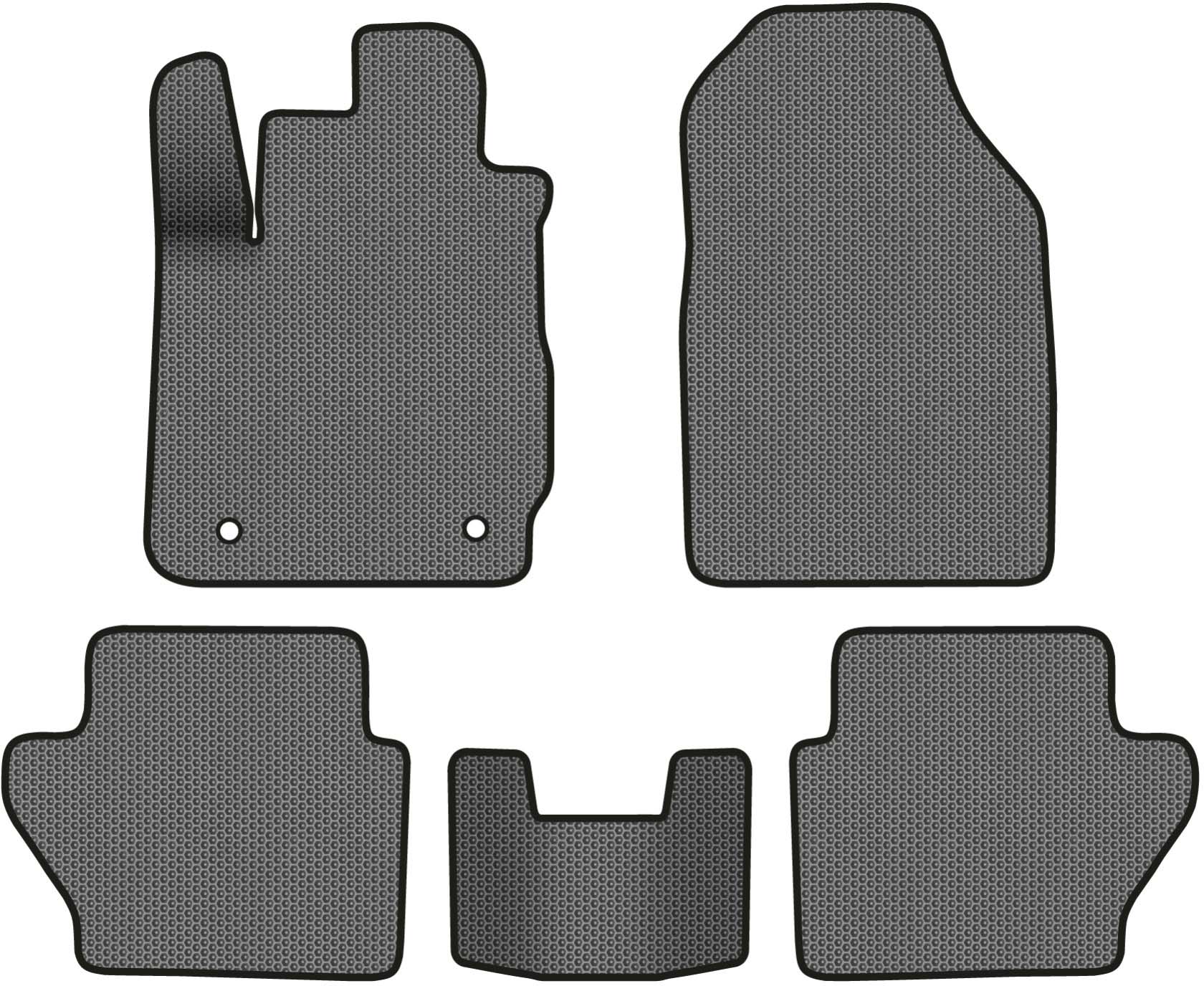 EVA коврики в салон авто EVAtech для Fiesta (Mark 7) (open threshold) MT Ford 2009-2017 6 поколение Htb EU FD13287CV5AV2SGB