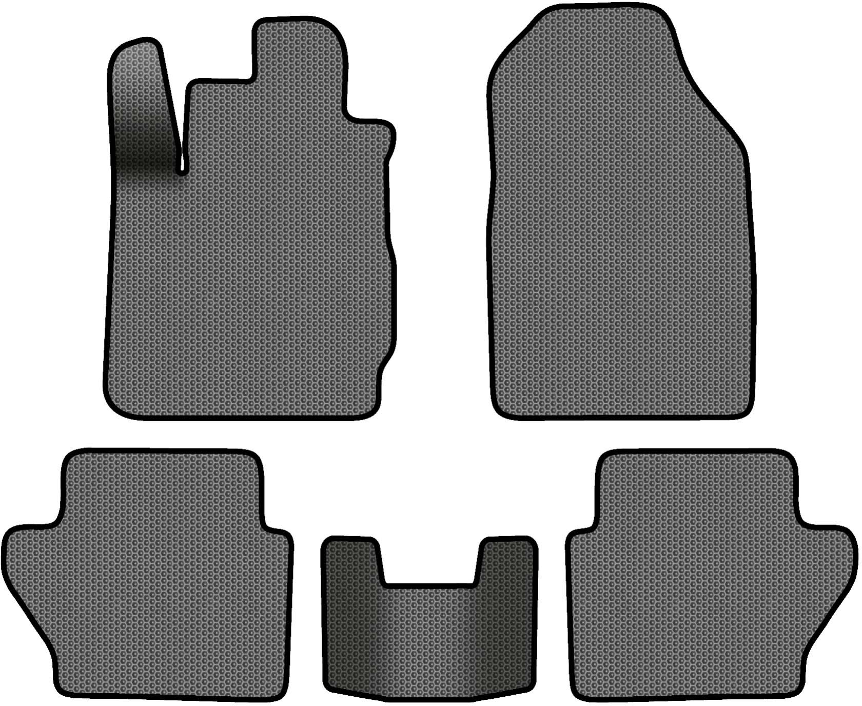 EVA коврики в салон авто EVAtech для Fiesta (Mark 7) (open threshold) MT Ford 2009-2017 6 поколение Htb EU FD13287CV5SGB